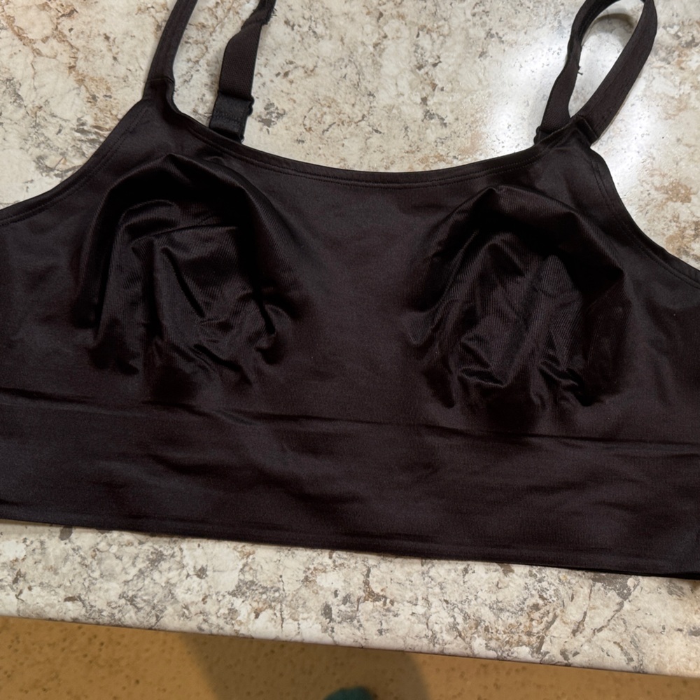Ruby Ribbon Black Demiette Bra Style 3029